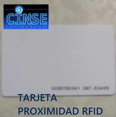 Tarjetas de Proximidad RFID 125 KHZ www.cinse.com.mx