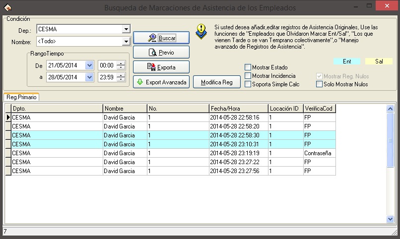 RELOJ CHECADOR DE TARJETA/TAG RFID 125KHz/SOFTWARE ADMINISTRACIÓN/PUERTO USB/FACIL INSTALAR/FACIL USAR