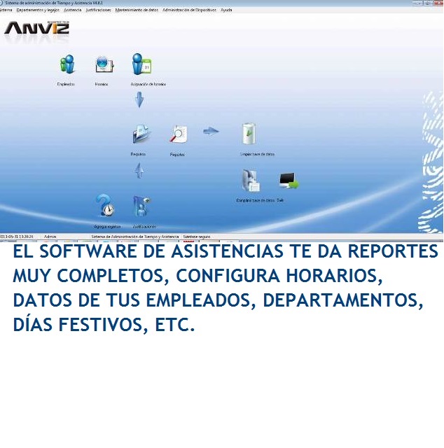 EP300, Software de Administración muy amigable www.cinse.com.mx