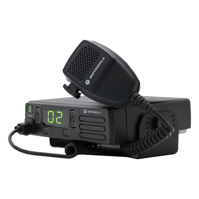 Radio móvil digital Motorola DEM300 16 Ch 40 Watts UHF 403-470 Mhz